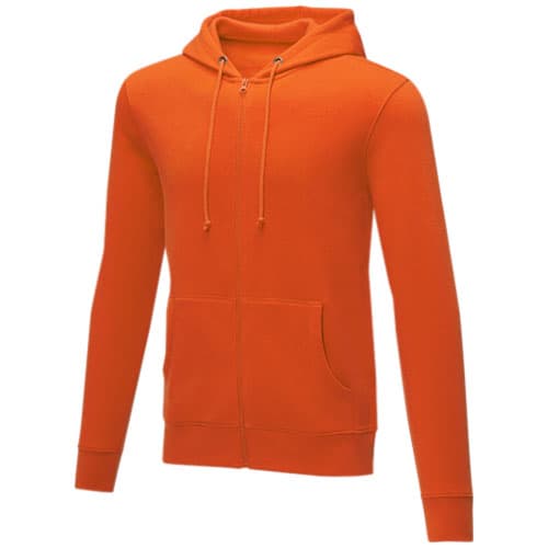 Charon męska zapinana na zamek bluza z kapturem 240 g/m²