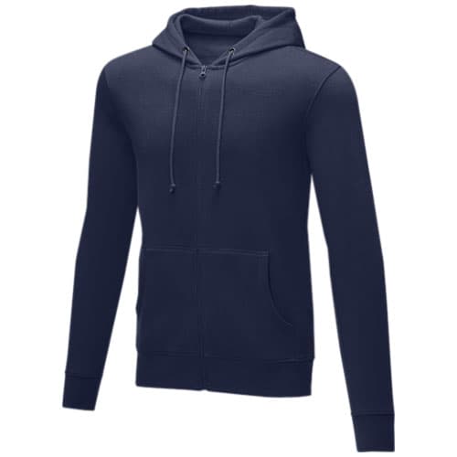 Charon męska zapinana na zamek bluza z kapturem 240 g/m²