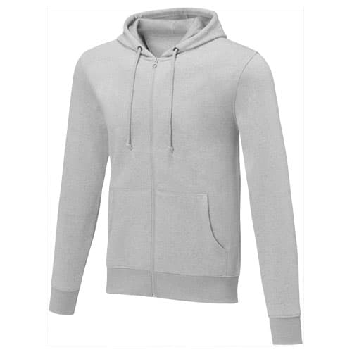 Charon męska zapinana na zamek bluza z kapturem 240 g/m²