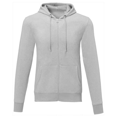 Charon męska zapinana na zamek bluza z kapturem 240 g/m²
