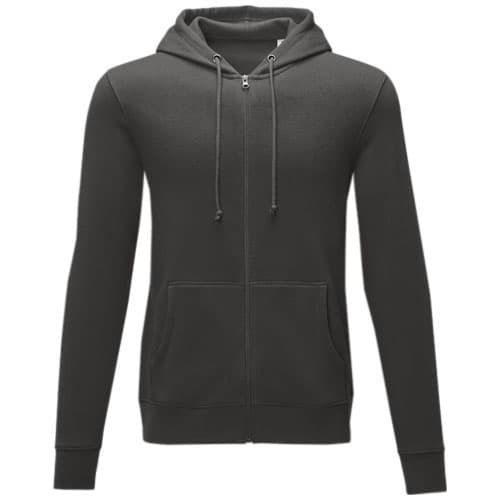 Charon męska zapinana na zamek bluza z kapturem 240 g/m²
