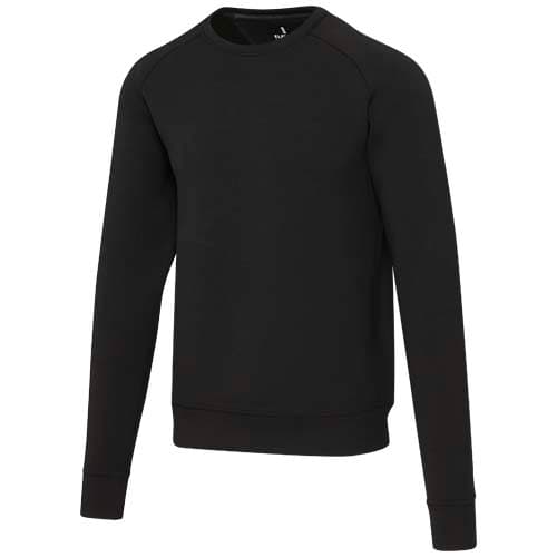 Yukon bluza sportowa typu unisex z dzianiny interlock z okrągłym dekoltem 350 g/m²