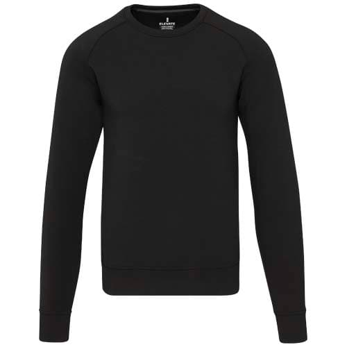 Yukon bluza sportowa typu unisex z dzianiny interlock z okrągłym dekoltem 350 g/m²