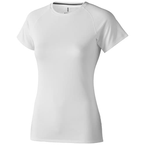 Damski T-shirt Niagara z krótkim rękawem z dzianiny Cool Fit odprowadzającej wilgoć 145 g/m²