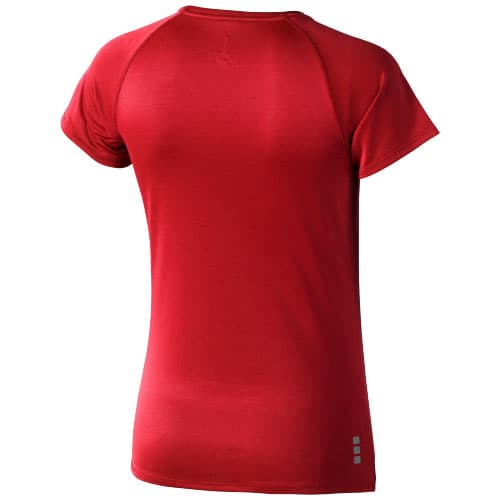 Damski T-shirt Niagara z krótkim rękawem z dzianiny Cool Fit odprowadzającej wilgoć 145 g/m²