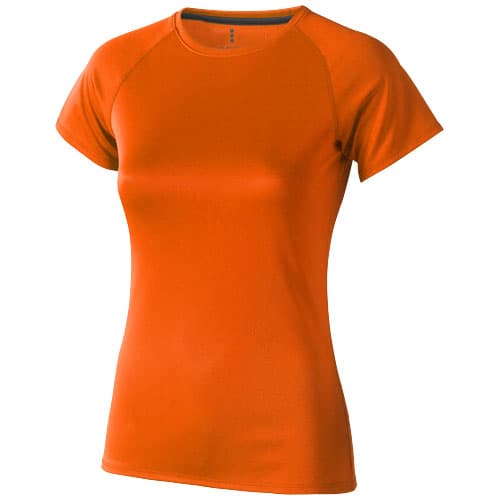 Damski T-shirt Niagara z krótkim rękawem z dzianiny Cool Fit odprowadzającej wilgoć 145 g/m²