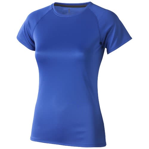 Damski T-shirt Niagara z krótkim rękawem z dzianiny Cool Fit odprowadzającej wilgoć 145 g/m²