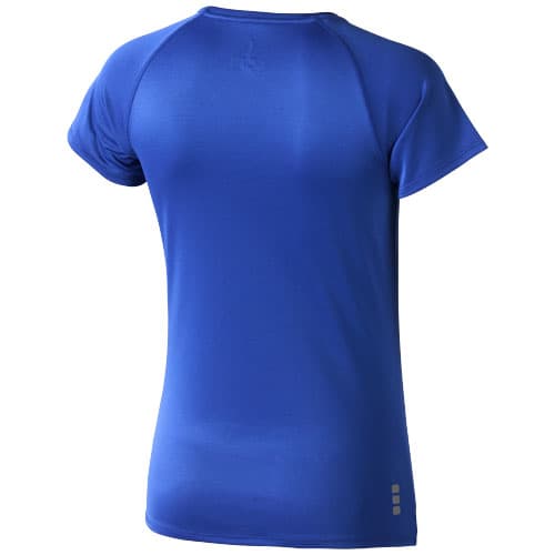 Damski T-shirt Niagara z krótkim rękawem z dzianiny Cool Fit odprowadzającej wilgoć 145 g/m²