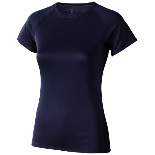 Damski T-shirt Niagara z krótkim rękawem z dzianiny Cool Fit odprowadzającej wilgoć 145 g/m²