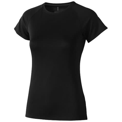 Damski T-shirt Niagara z krótkim rękawem z dzianiny Cool Fit odprowadzającej wilgoć 145 g/m²