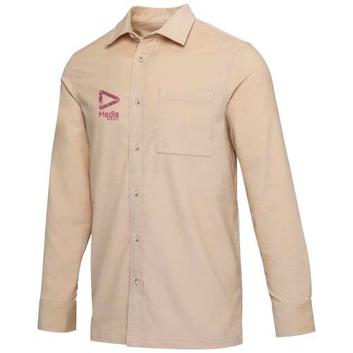Alum koszula sztruksowa unisex 252 g/m²