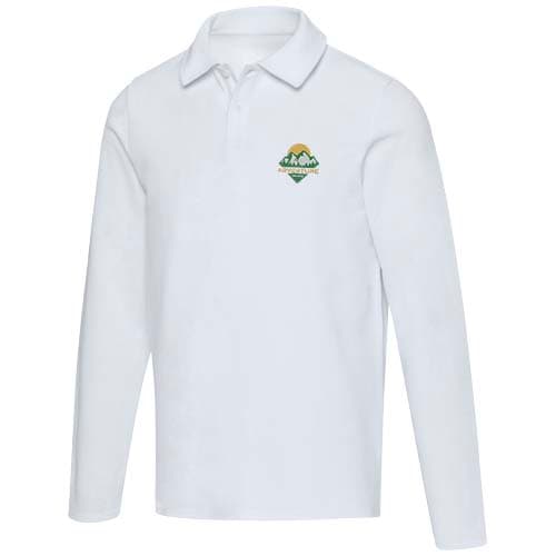 Apollo koszulka polo z długim rękawem, uniseks 245 g/m²