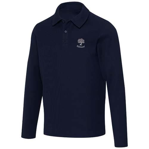 Apollo koszulka polo z długim rękawem, uniseks 245 g/m²