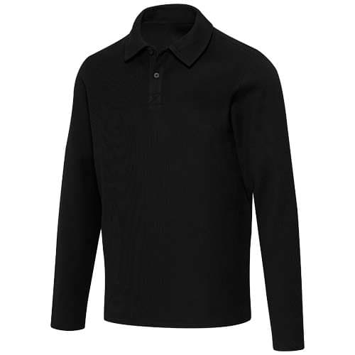 Apollo koszulka polo z długim rękawem, uniseks 245 g/m²
