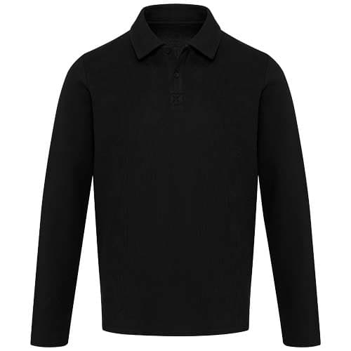 Apollo koszulka polo z długim rękawem, uniseks 245 g/m²