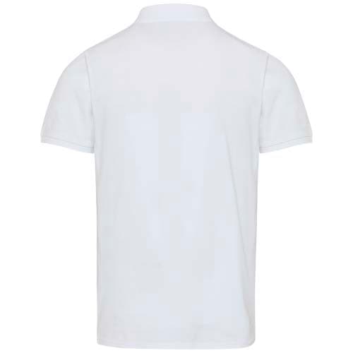 Beryl naturalna koszulka polo z recyklingu z krótkim rękawem, unisex, o gramaturze 220 g/m²