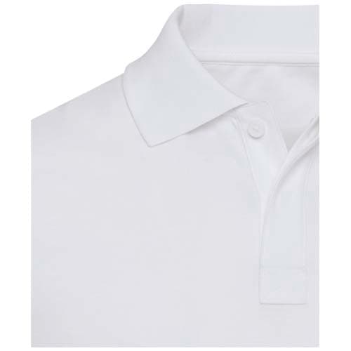 Graphite organiczna koszulka polo unisex o gramaturze 180 g/m², z krótkim rękawem i certyfikatem OCS