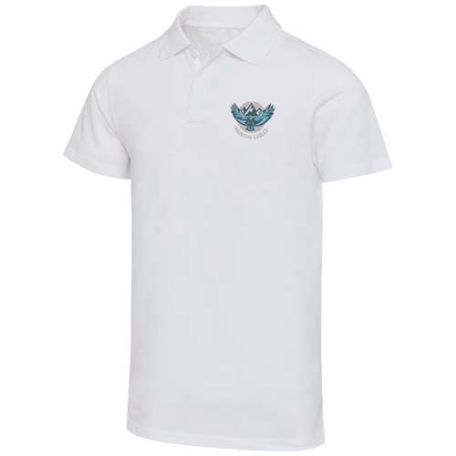 Graphite organiczna koszulka polo unisex o gramaturze 180 g/m², z krótkim rękawem i certyfikatem OCS