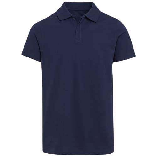 Graphite organiczna koszulka polo unisex o gramaturze 180 g/m², z krótkim rękawem i certyfikatem OCS