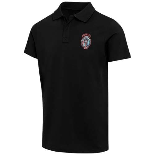 Graphite organiczna koszulka polo unisex o gramaturze 180 g/m², z krótkim rękawem i certyfikatem OCS