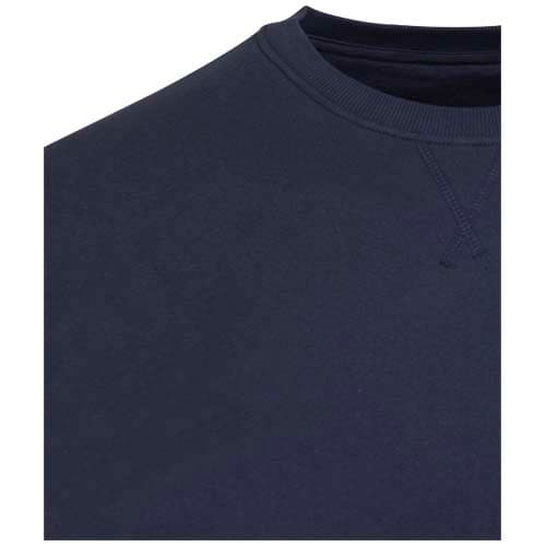 Jasper organiczna bluza unisex z recyklingu o gramaturze 280 g/m² z okrągłym dekoltem i certyfikatem OCS