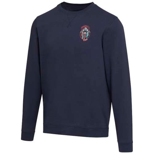 Jasper organiczna bluza unisex z recyklingu o gramaturze 280 g/m² z okrągłym dekoltem i certyfikatem OCS