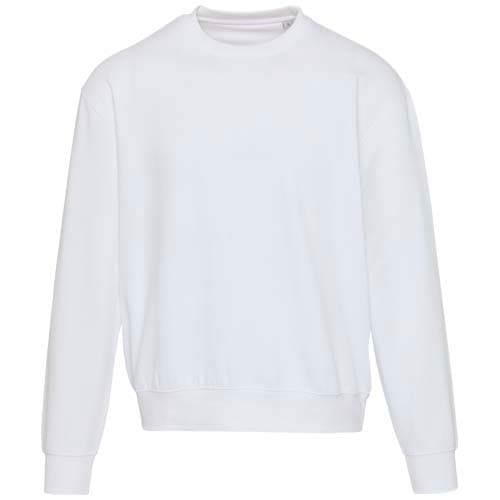 Boris 280 g/m2 sweter unisex z organicznego materiału z certyfikatem OCS o luźnym kroju i z okrągłym dekoltem