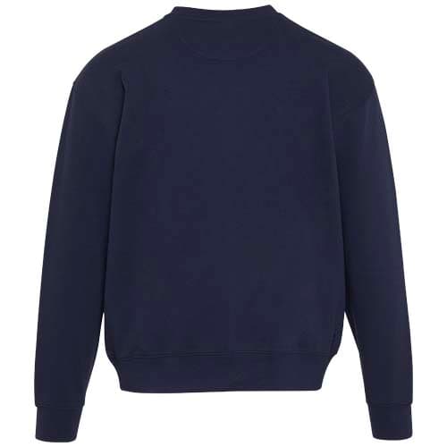 Boris 280 g/m2 sweter unisex z organicznego materiału z certyfikatem OCS o luźnym kroju i z okrągłym dekoltem