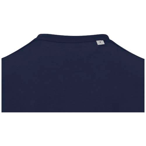 Balfour organiczna koszulka unisex z krótkim rękawem i dekoltem w serek, wykonana z materiału o gramaturze 200 g/m², z certyf