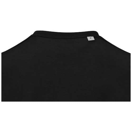Balfour organiczna koszulka unisex z krótkim rękawem i dekoltem w serek, wykonana z materiału o gramaturze 200 g/m², z certyf