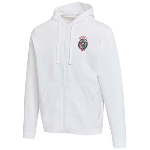 Jasper bluza unisex z kapturem z materiału organicznego pochodzącego z recyklingu z certyfikatem OCS, o gramaturze 280 g/m²