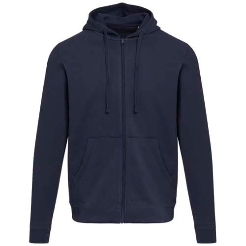 Jasper bluza unisex z kapturem z materiału organicznego pochodzącego z recyklingu z certyfikatem OCS, o gramaturze 280 g/m²