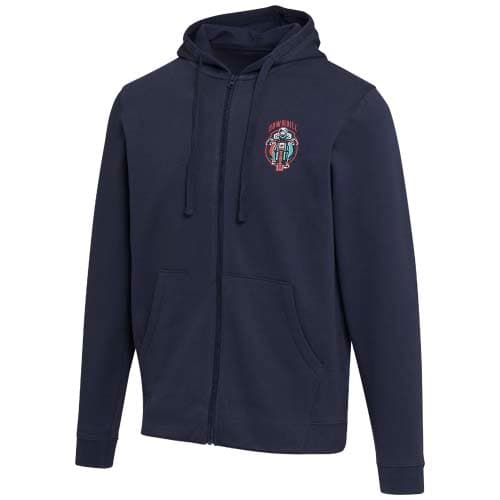 Jasper bluza unisex z kapturem z materiału organicznego pochodzącego z recyklingu z certyfikatem OCS, o gramaturze 280 g/m²