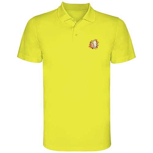 Monzha sportowa koszulka dziecięca polo z krótkim rękawem 150 g/m²