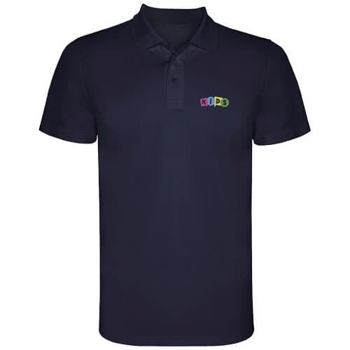 Monzha sportowa koszulka dziecięca polo z krótkim rękawem 150 g/m²
