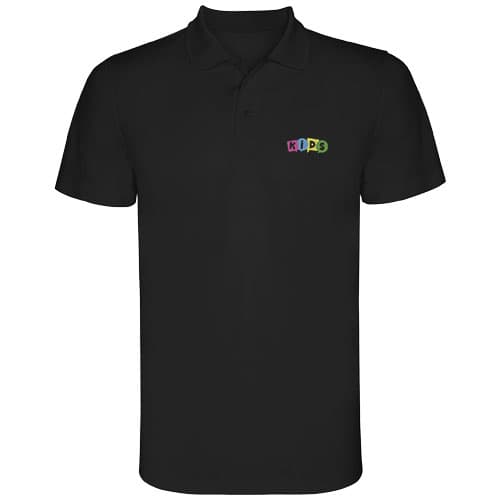Monzha sportowa koszulka dziecięca polo z krótkim rękawem 150 g/m²