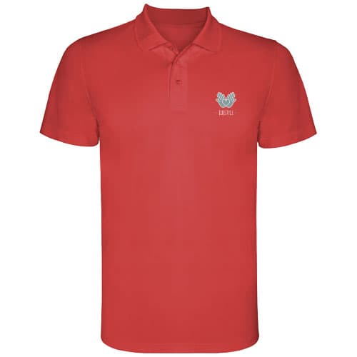 Monzha sportowa koszulka dziecięca polo z krótkim rękawem 150 g/m²