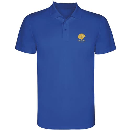 Monzha sportowa koszulka dziecięca polo z krótkim rękawem 150 g/m²