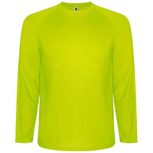Dziecięca koszulka sportowa Montecarlo z długim rękawem 150 g/m²