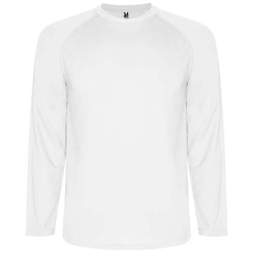 Dziecięca koszulka sportowa Montecarlo z długim rękawem 150 g/m²
