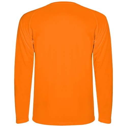 Dziecięca koszulka sportowa Montecarlo z długim rękawem 150 g/m²