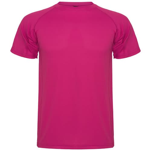 Montecarlo sportowa koszulka dziecięca z krótkim rękawem 150 g/m²