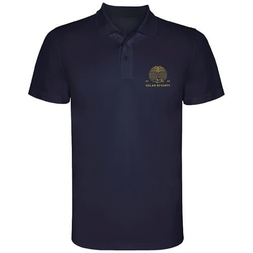 Monzha sportowa koszulka męska polo z krótkim rękawem 150 g/m²