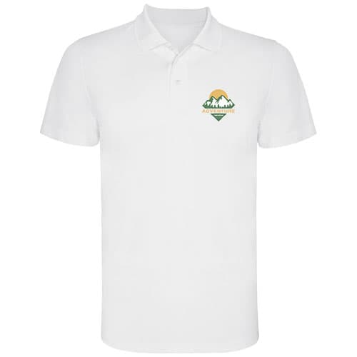 Monzha sportowa koszulka męska polo z krótkim rękawem 150 g/m²