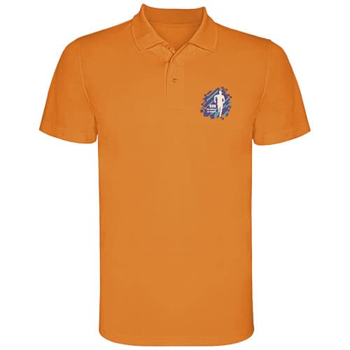 Monzha sportowa koszulka męska polo z krótkim rękawem 150 g/m²