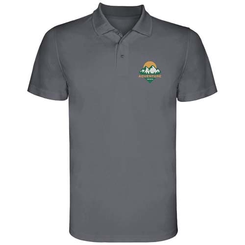Monzha sportowa koszulka męska polo z krótkim rękawem 150 g/m²