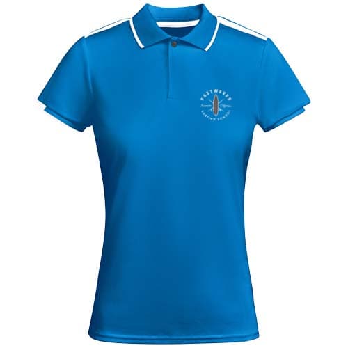 Tamil sportowa koszulka damska polo z krótkim rękawem 150 g/m²