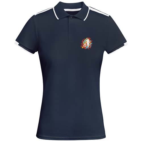 Tamil sportowa koszulka damska polo z krótkim rękawem 150 g/m²