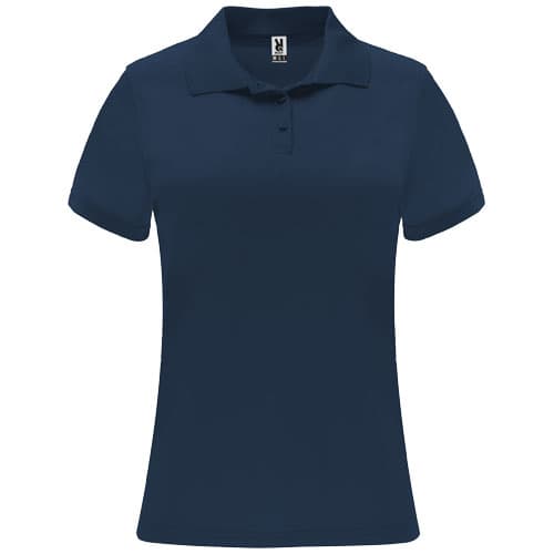 Monzha sportowa koszulka damska polo z krótkim rękawem 150 g/m²