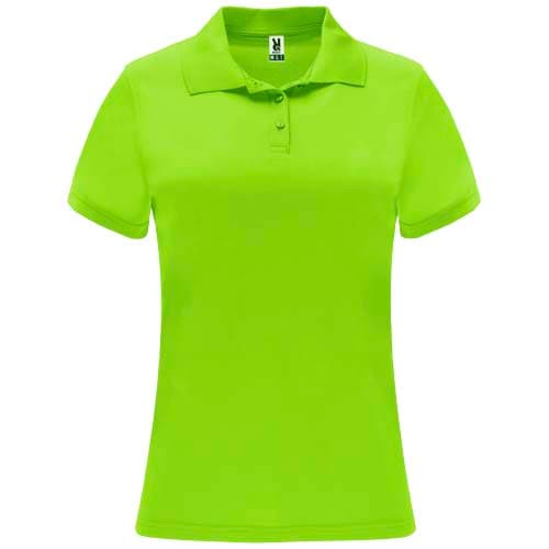 Monzha sportowa koszulka damska polo z krótkim rękawem 150 g/m²